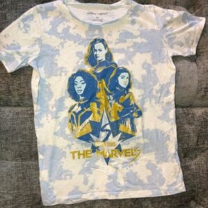 Carter's Blue and White Marvels Kids Tee